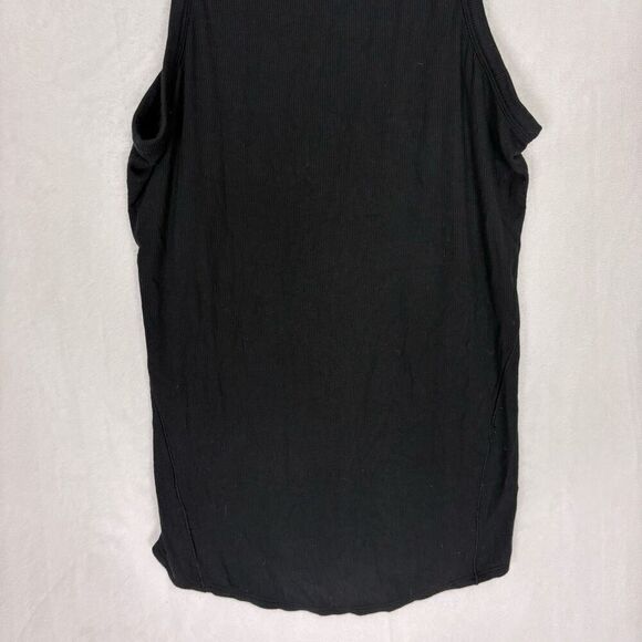 Lululemon Black Ribbed Tank Top - Picture 3 of 8
